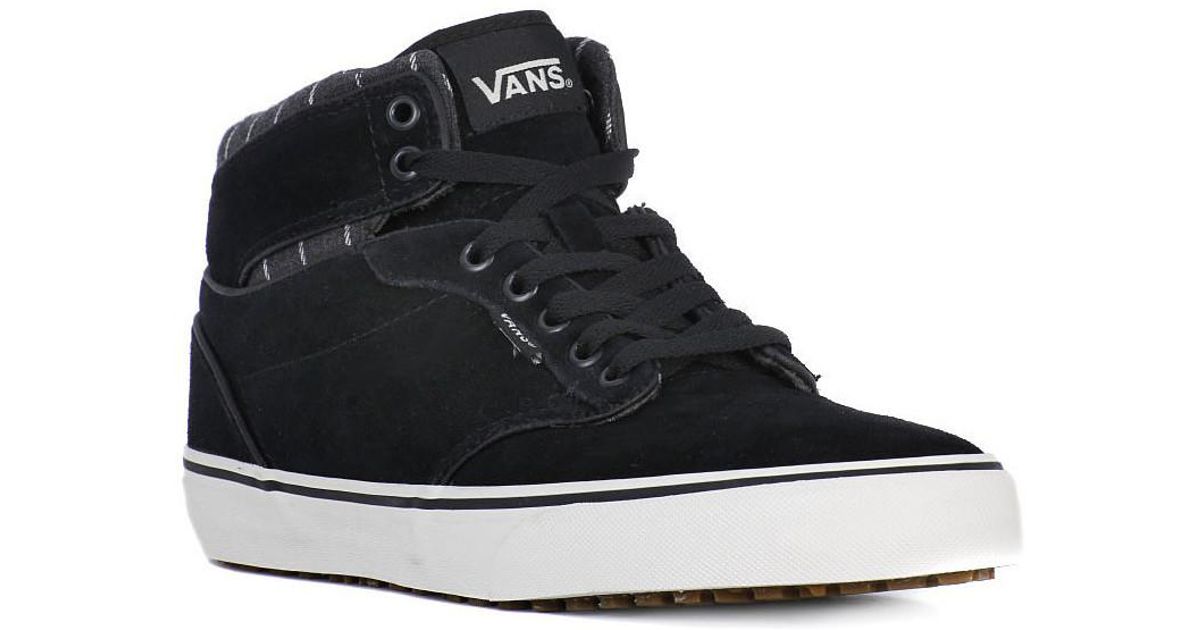 vans atwood hi top trainers ladies