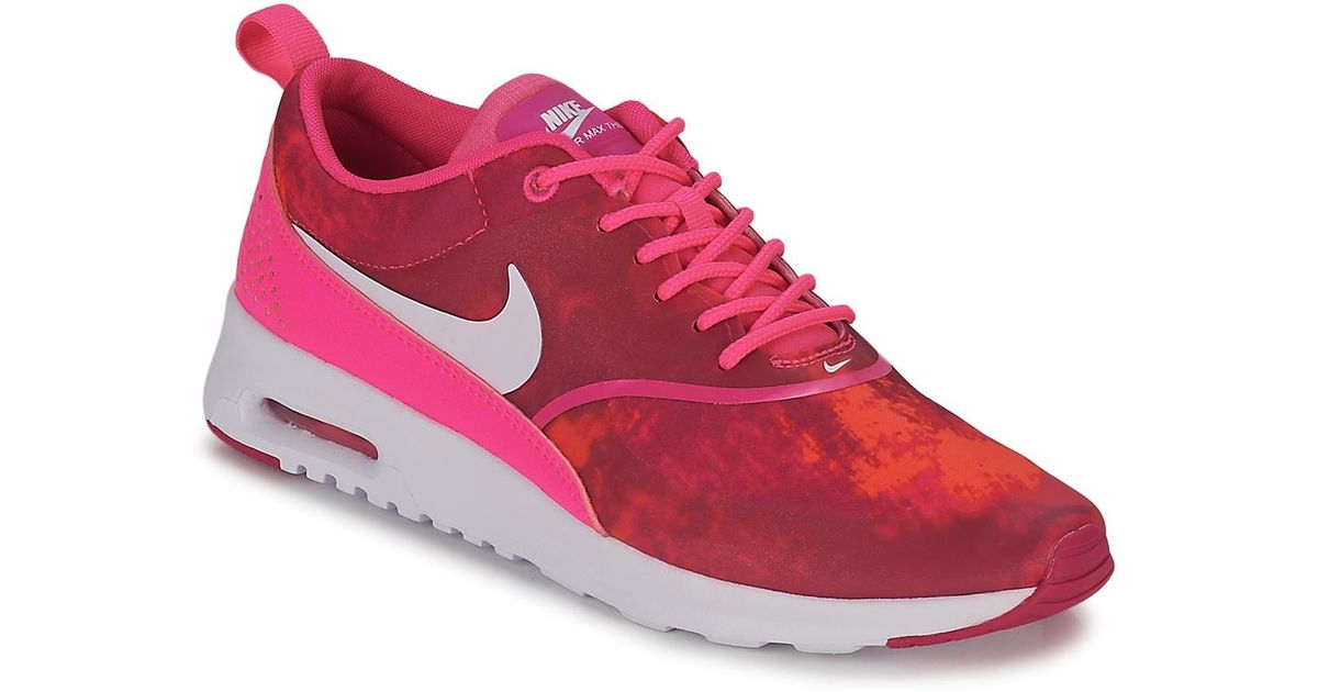 pink thea nike trainers