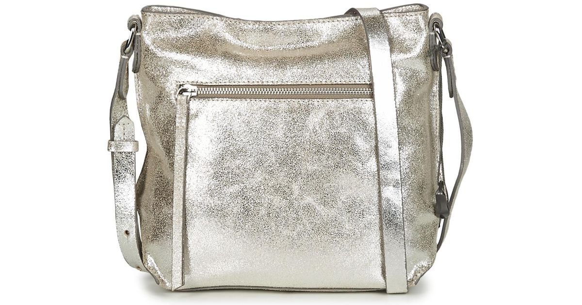 clarks silver bag