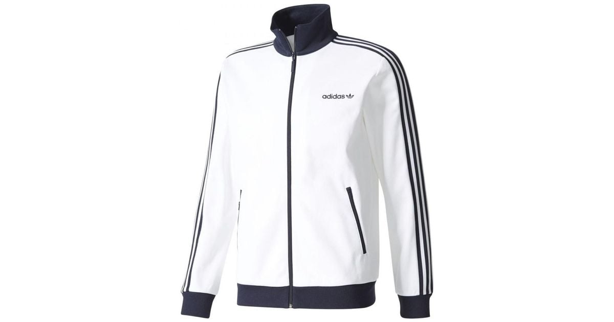 adidas white track suit