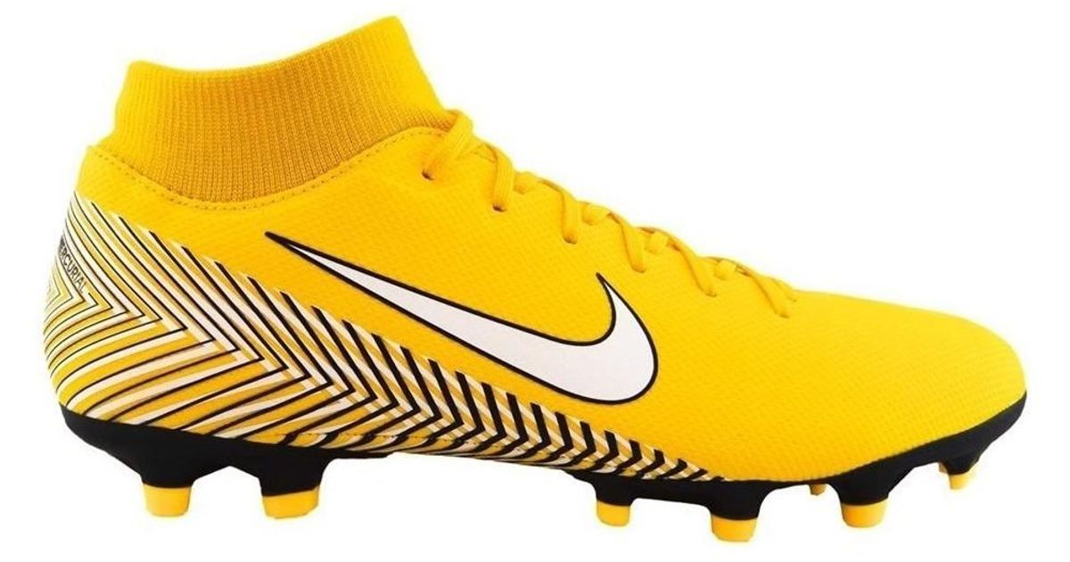 yellow mercurial boots