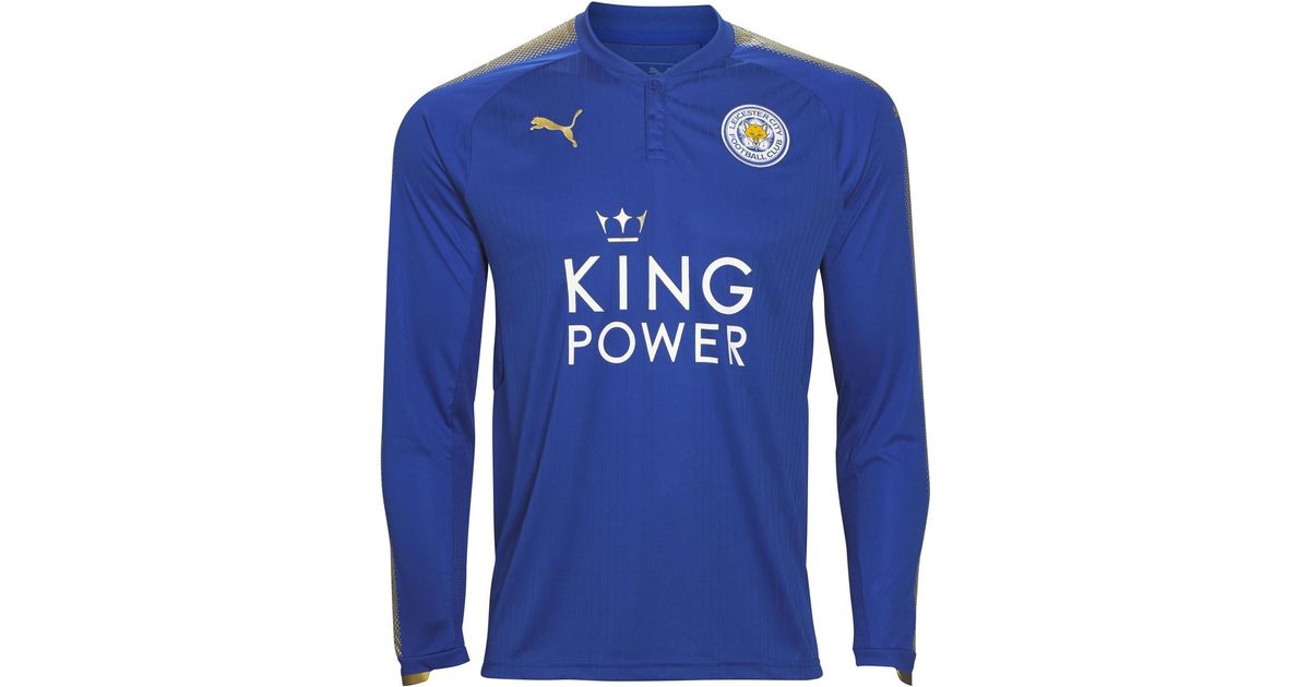 leicester city long sleeve jersey