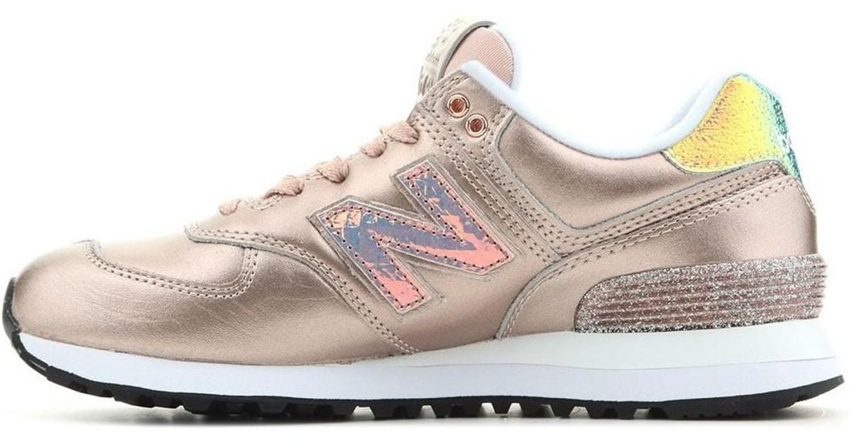 gold new balance womens shoes