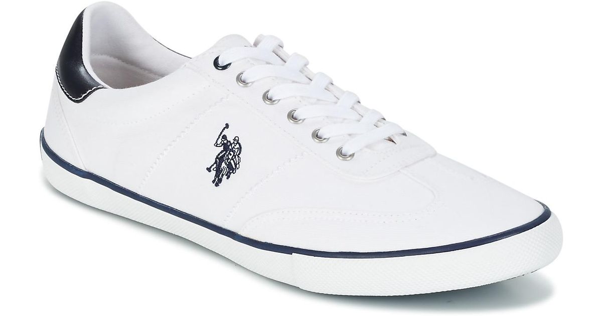 us polo white shoes