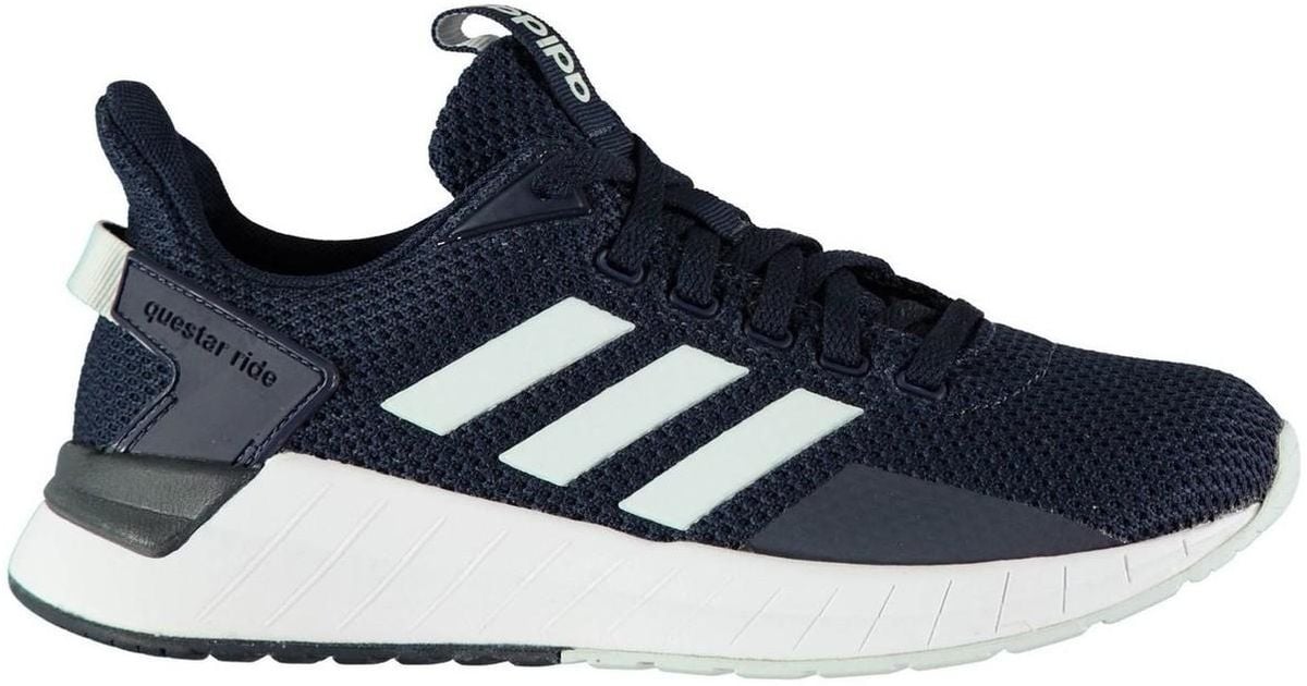 adidas Questar Ride Ladies Trainers Women's Running Trainers In Blue - Lyst