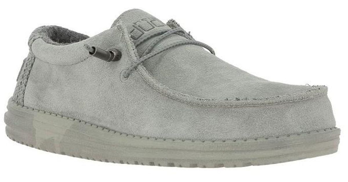 WALLY Chaussures Hey Dude pour homme en coloris Gris Lyst