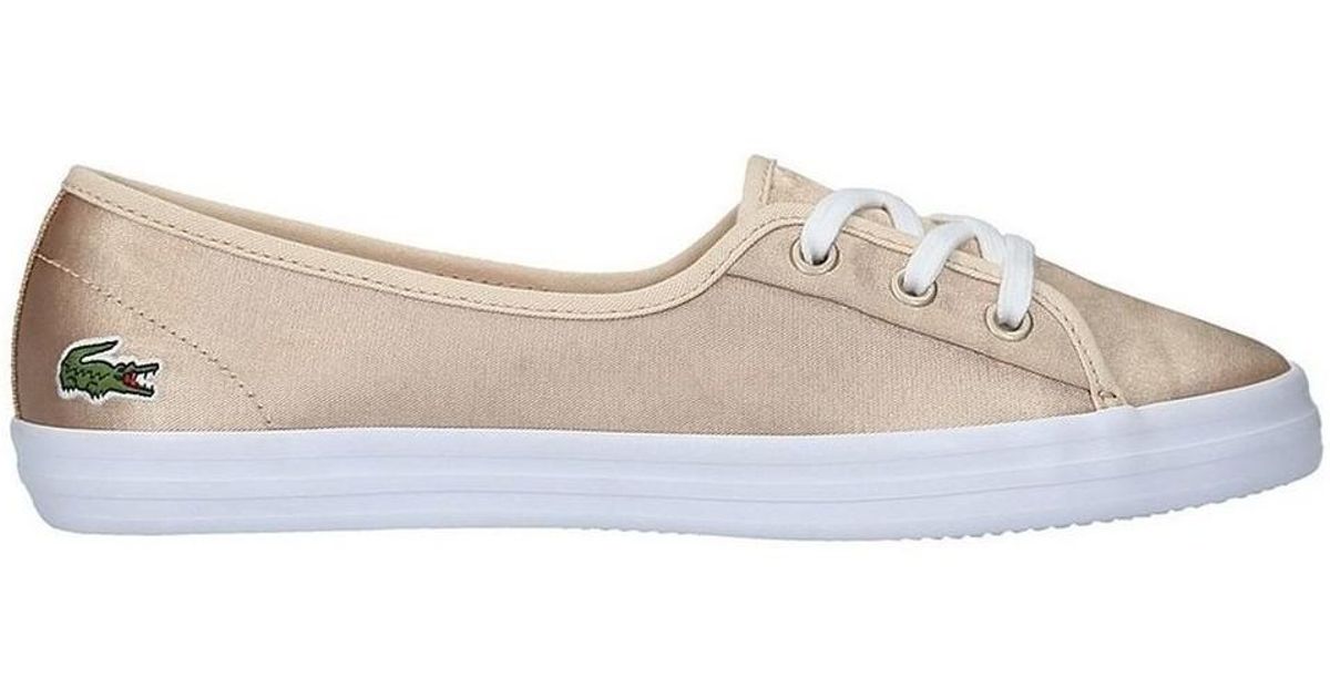 lacoste gold shoes