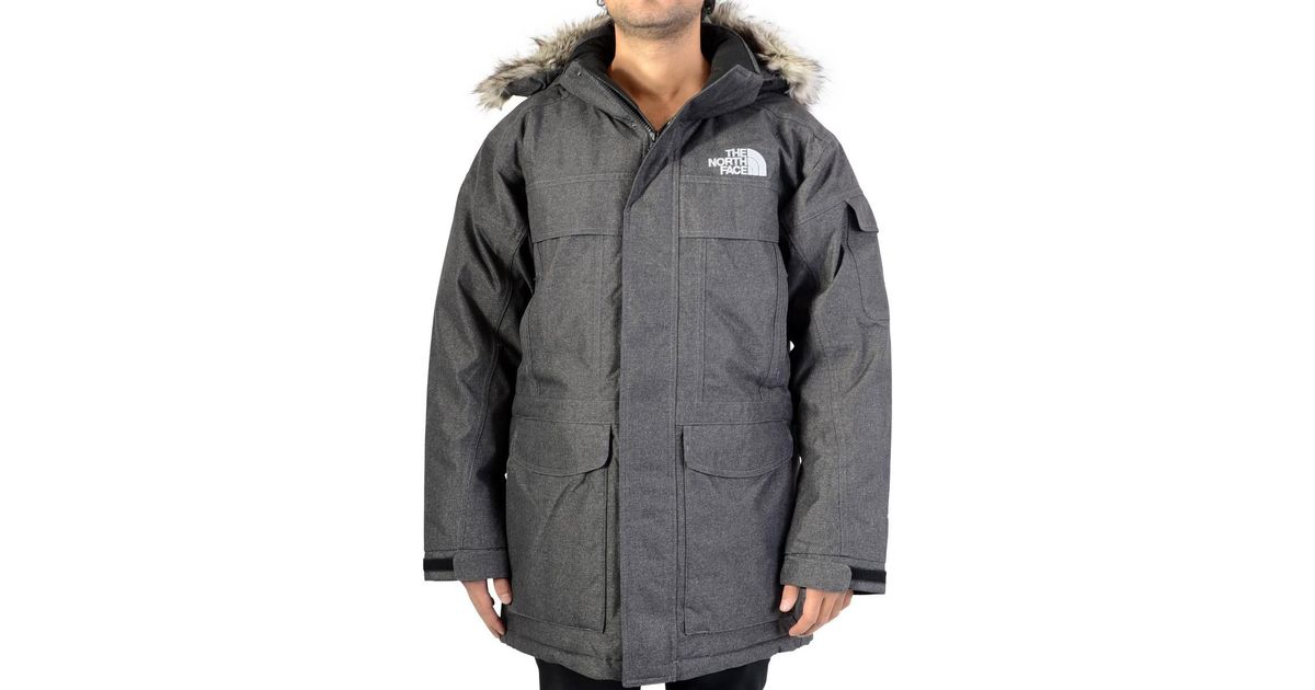 north face mcmurdo grey