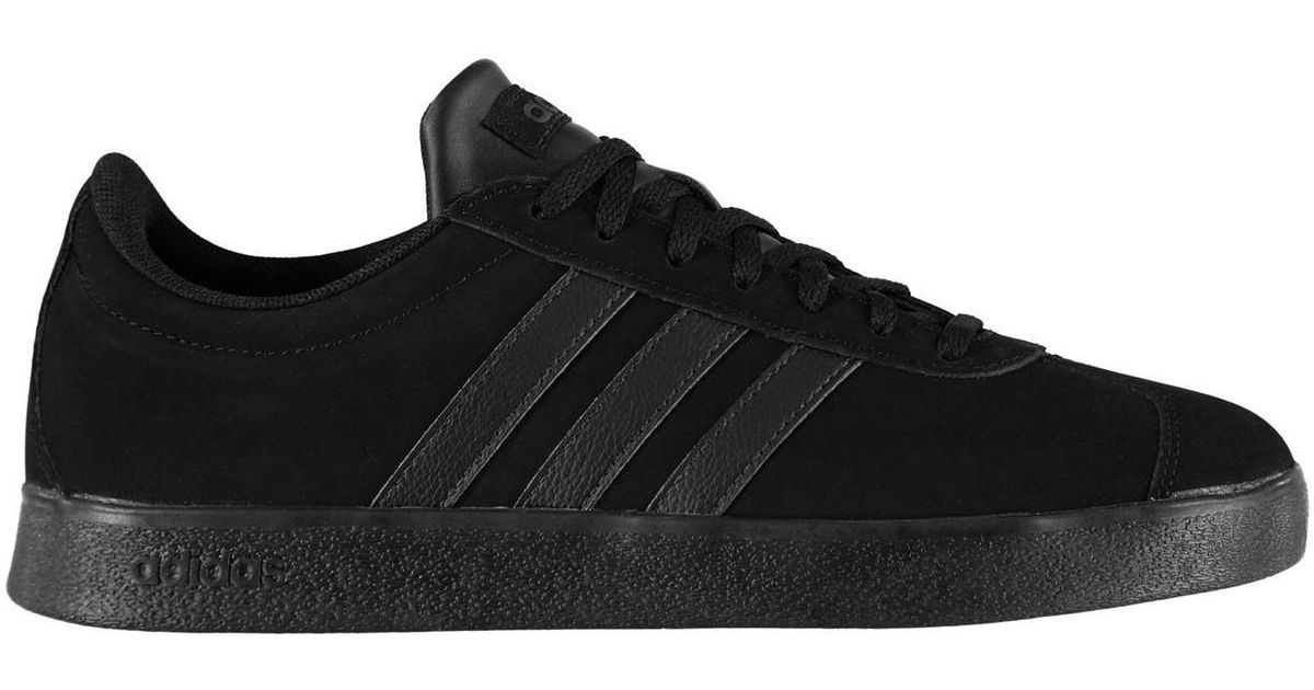 adidas Leather Vl Court Nubuck Sneakers 