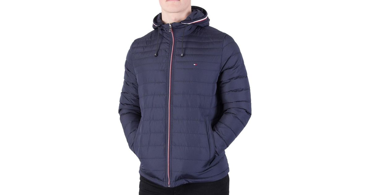 tommy hilfiger lathan hooded down jacket