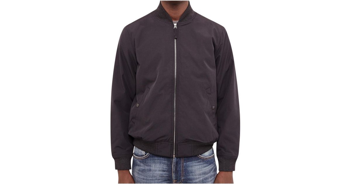 levi's thermore bomber jacket black