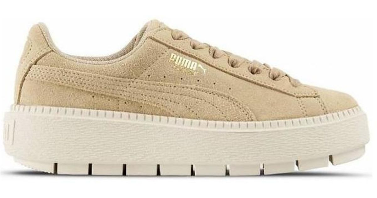 puma suede platform trace wn's