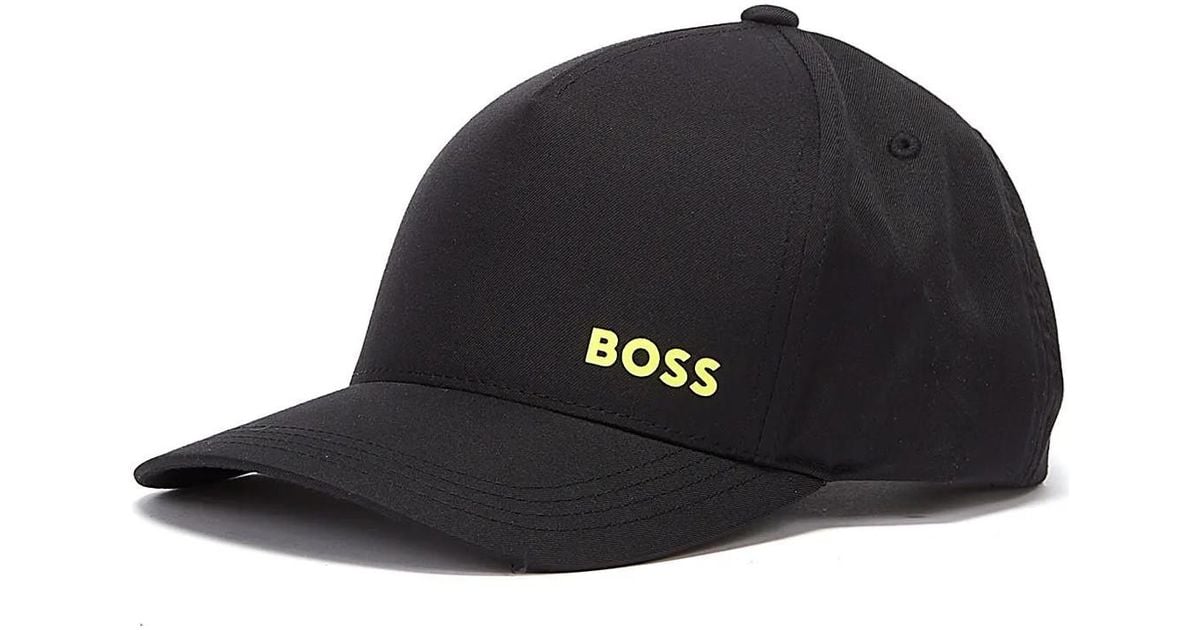 BOSS by HUGO BOSS Ocean Bound Mens Cap Cap in Black for Men Lyst UK