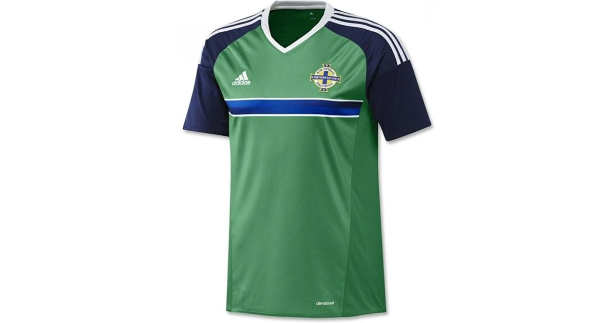 adidas northern ireland 2016 home shirt