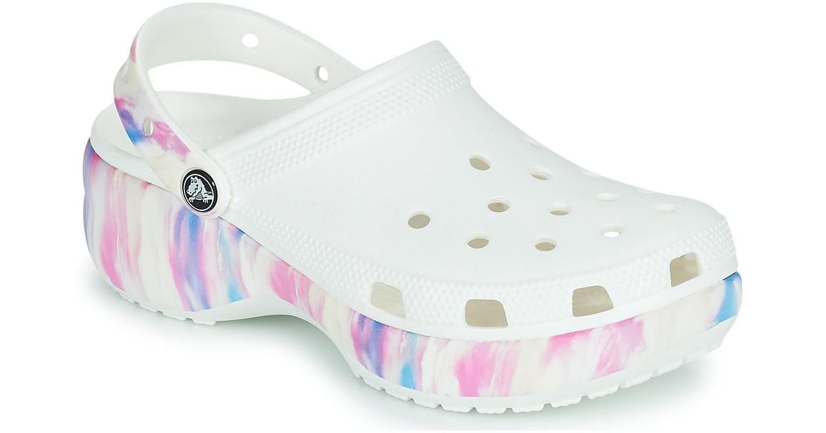 Crocs™ Klompen Classic Platform Dream Clog W in het Wit Lyst NL