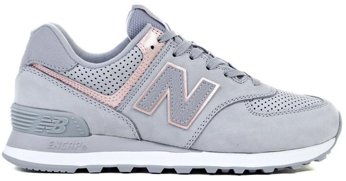 New Balance Gray Wl574nbn Women's Shoes (trainers) In Grey New Balance Gray Wl574nbn Women's Shoes (trainers) In Grey