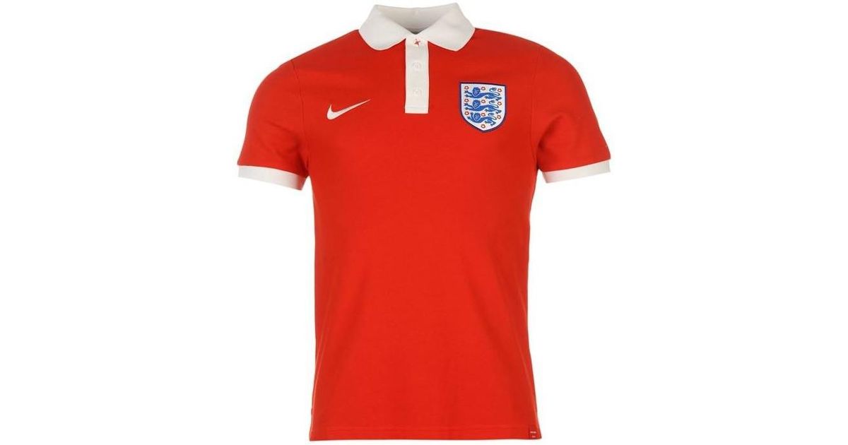 nike red polo shirt