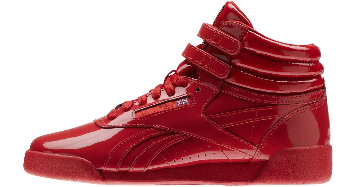 high top red reeboks