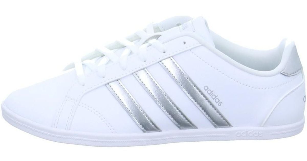 Adidas Coneo Qt Women's Shoes (trainers) In White Adidas Coneo Qt Women's Shoes (trainers) In White