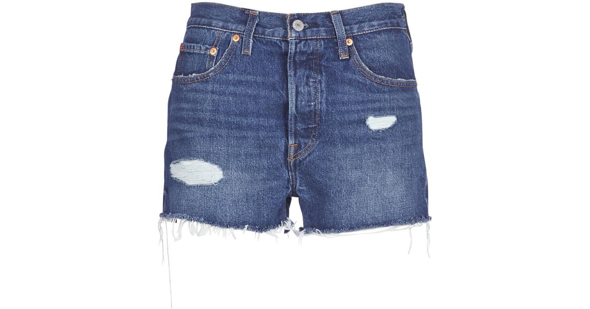 Levi's Levis 502 High Rise Short Shorts 