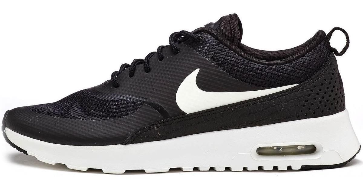 black nike air max thea womens