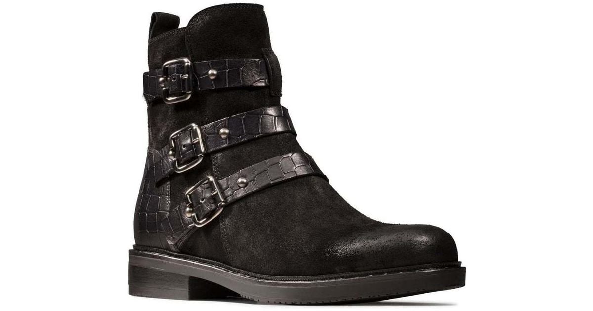 clarks jenna biker boots