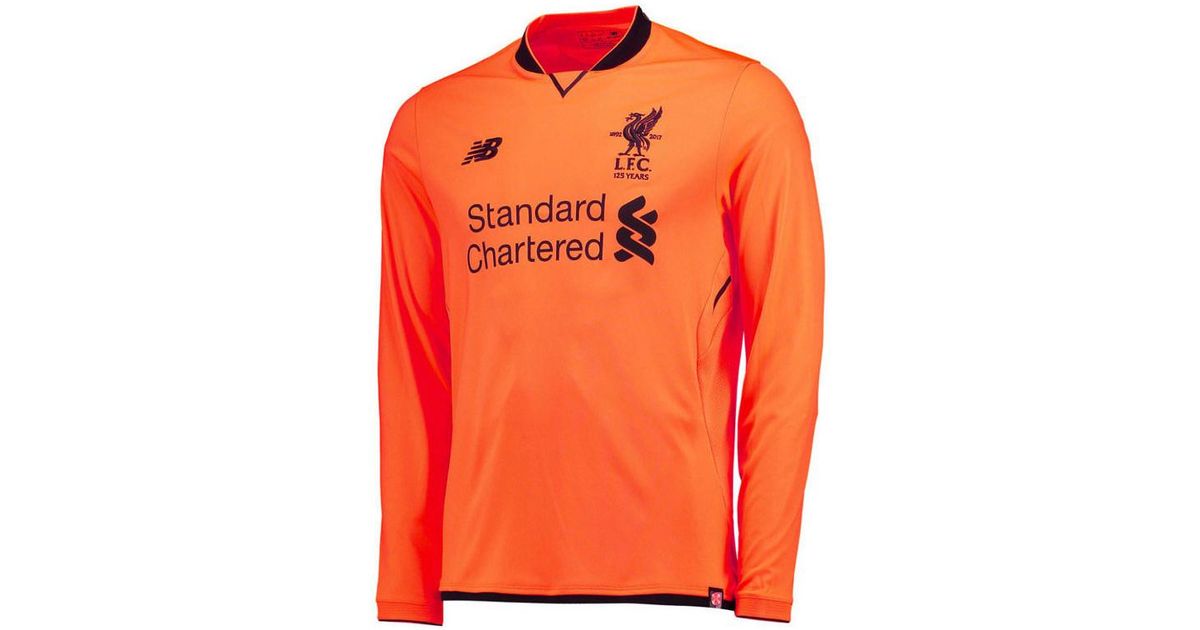 liverpool orange jersey