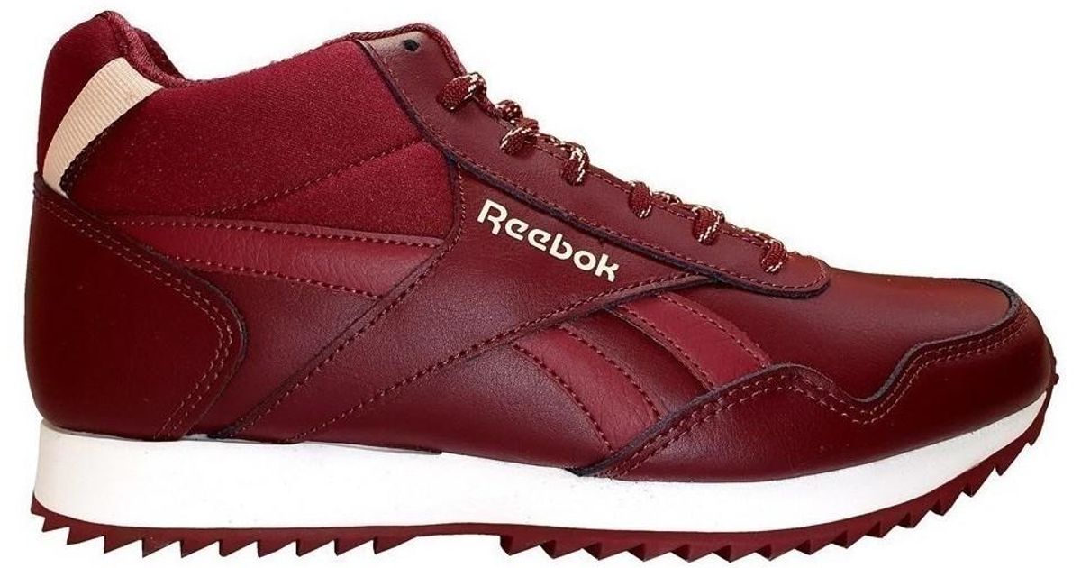 Reebok Royal Glide Mid Shoes (trainers) in Red for Men | Lyst UK