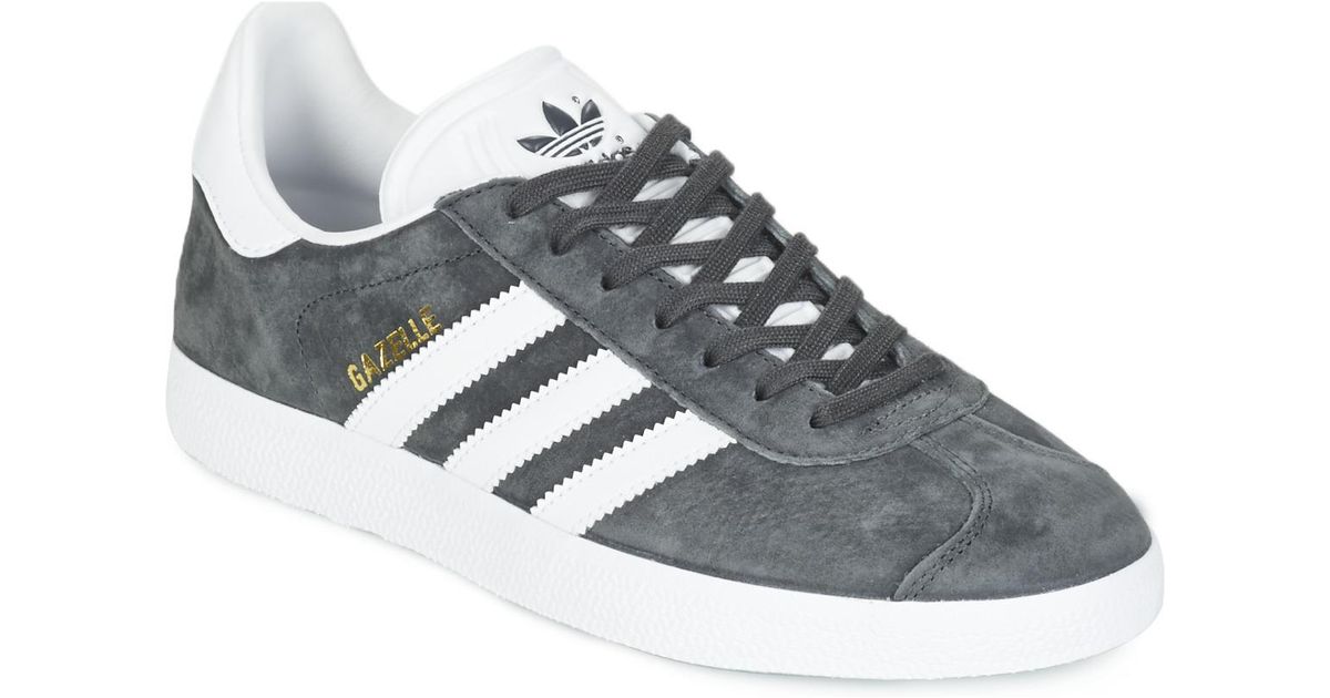 ladies grey adidas gazelle trainers