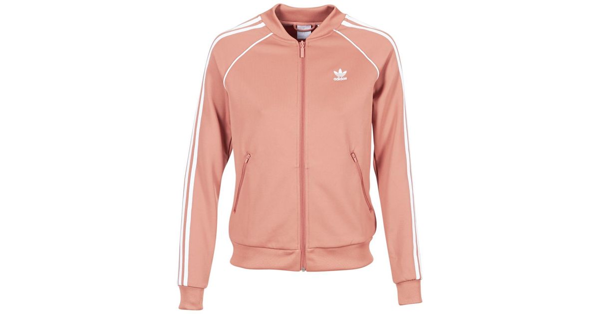 adidas pink sst tracksuit