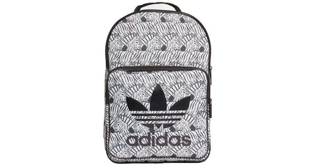 adidas backpack zebra