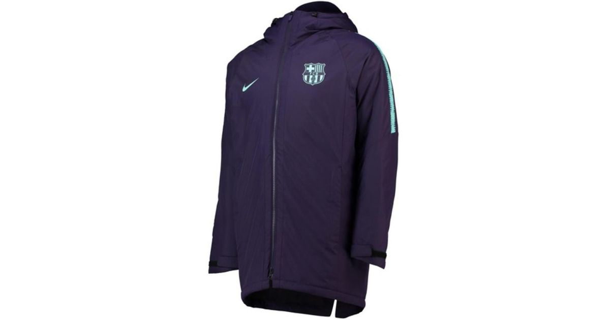barcelona squad jacket