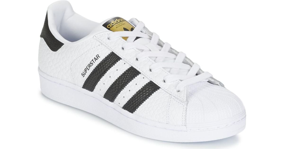 Adidas Superstar Animal Women's Shoes (trainers) In White in White ... Adidas Superstar Animal Women's Shoes (trainers) In White in White - Lyst