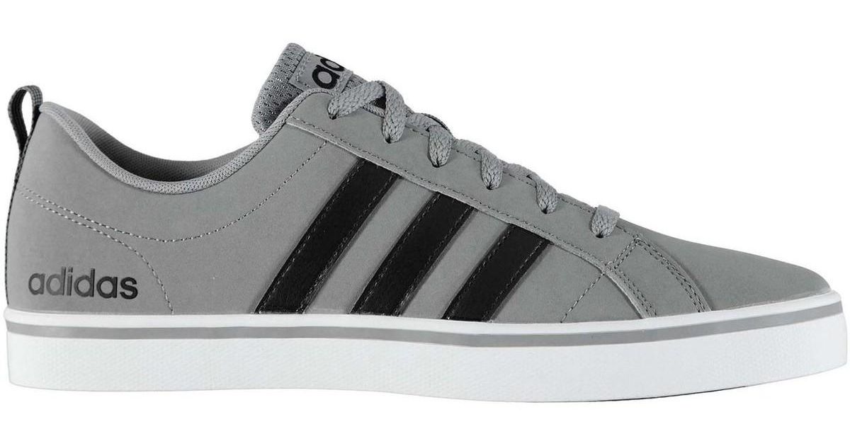 adidas pace vs nubuck mens trainers grey
