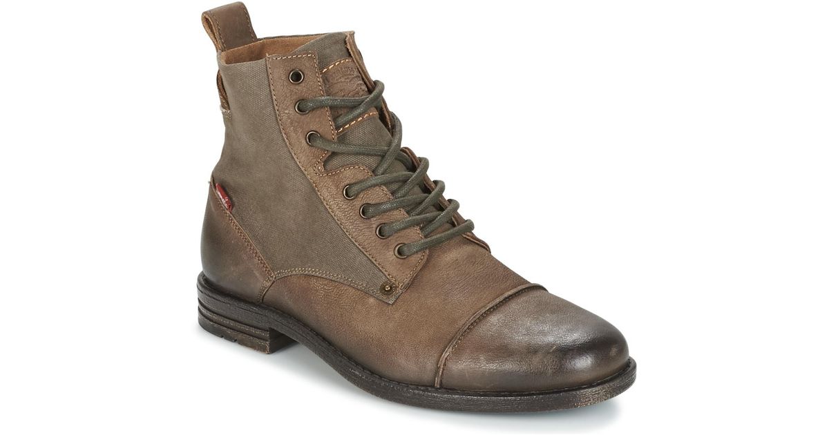 boots cuir emerson
