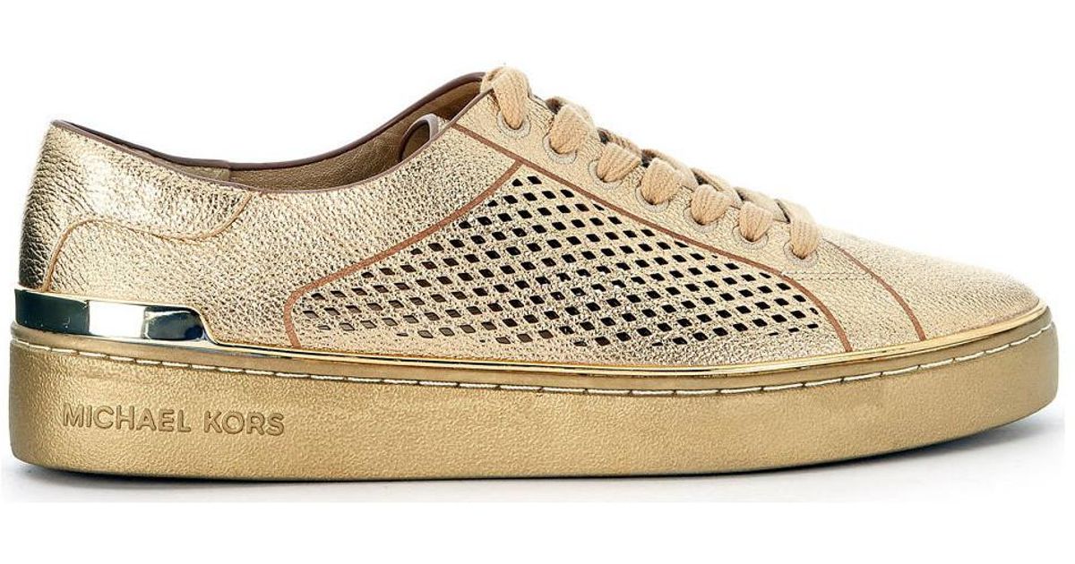 michael kors trainers mens gold