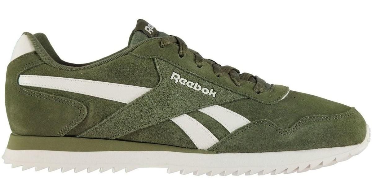Reebok Royal Glide Ripple Suede Trainers Men's Shoes (trainers) In