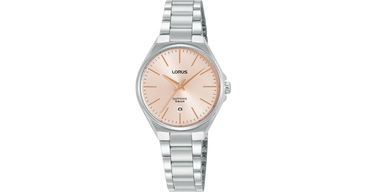 Montre LORUS Femme Cadran Bleu Bracelet Acier - RG251VX9