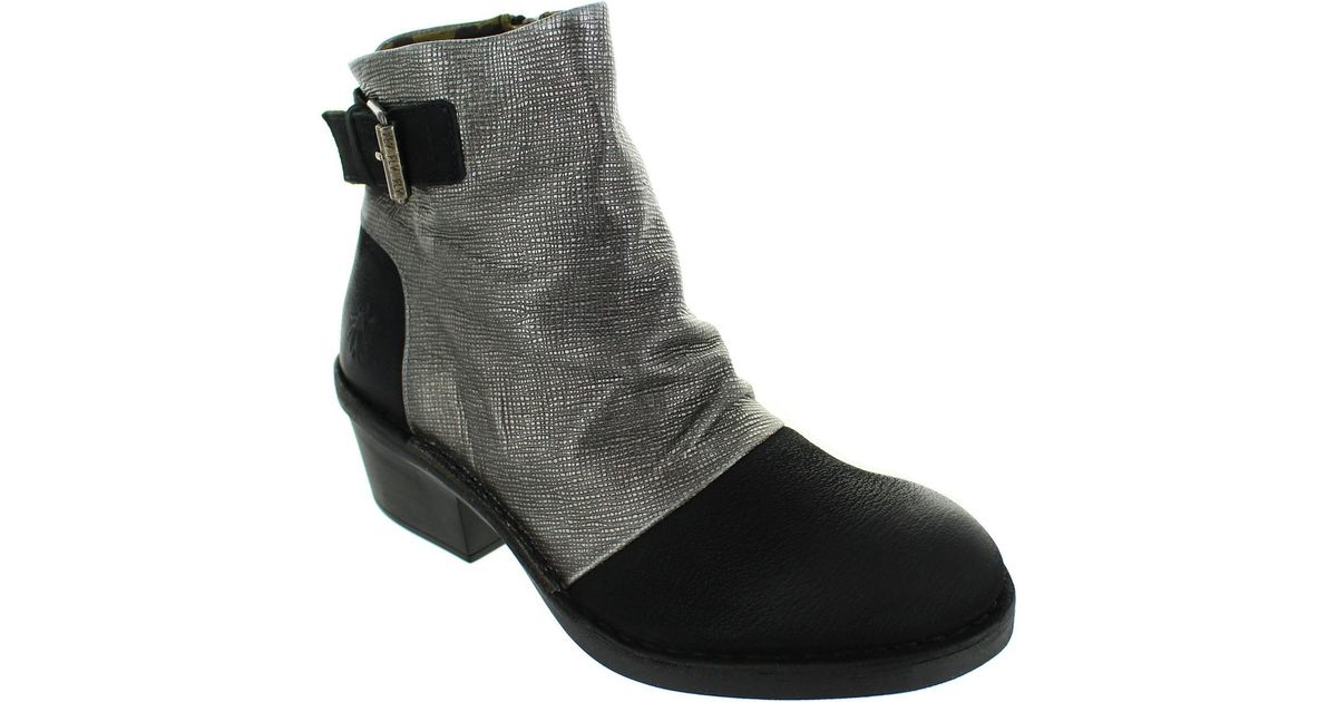 fly london silver boots