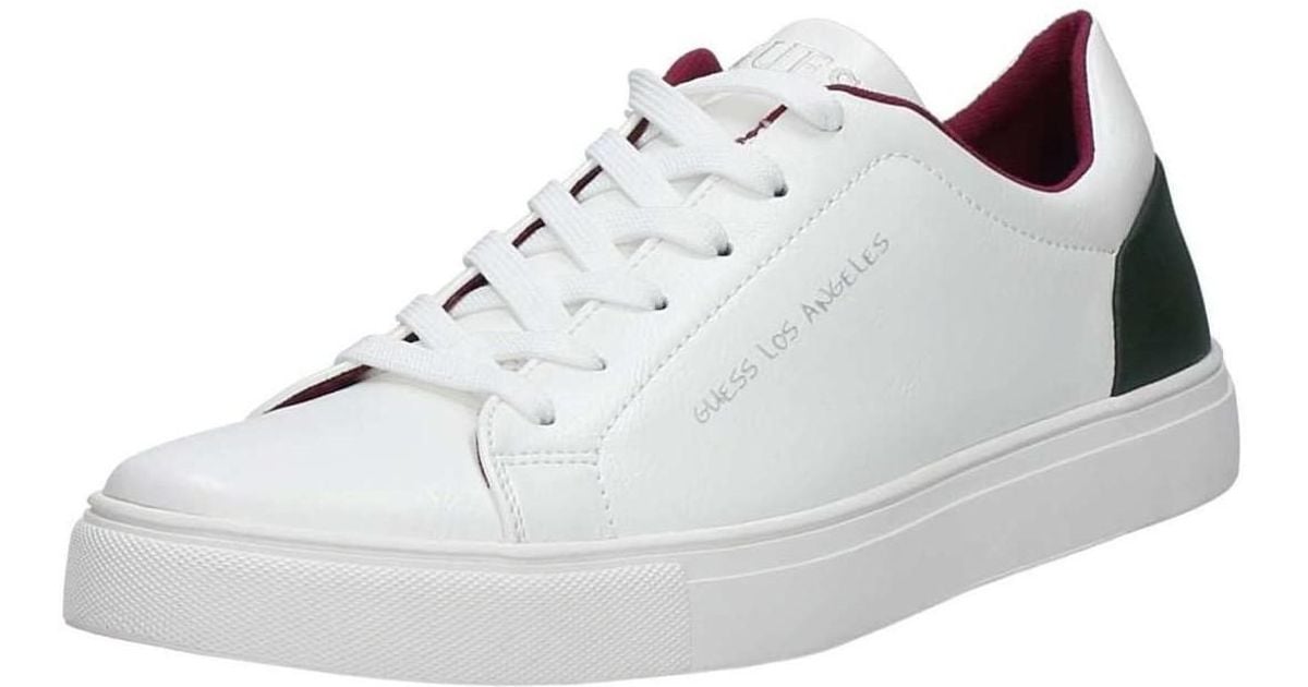 guess white shoes men