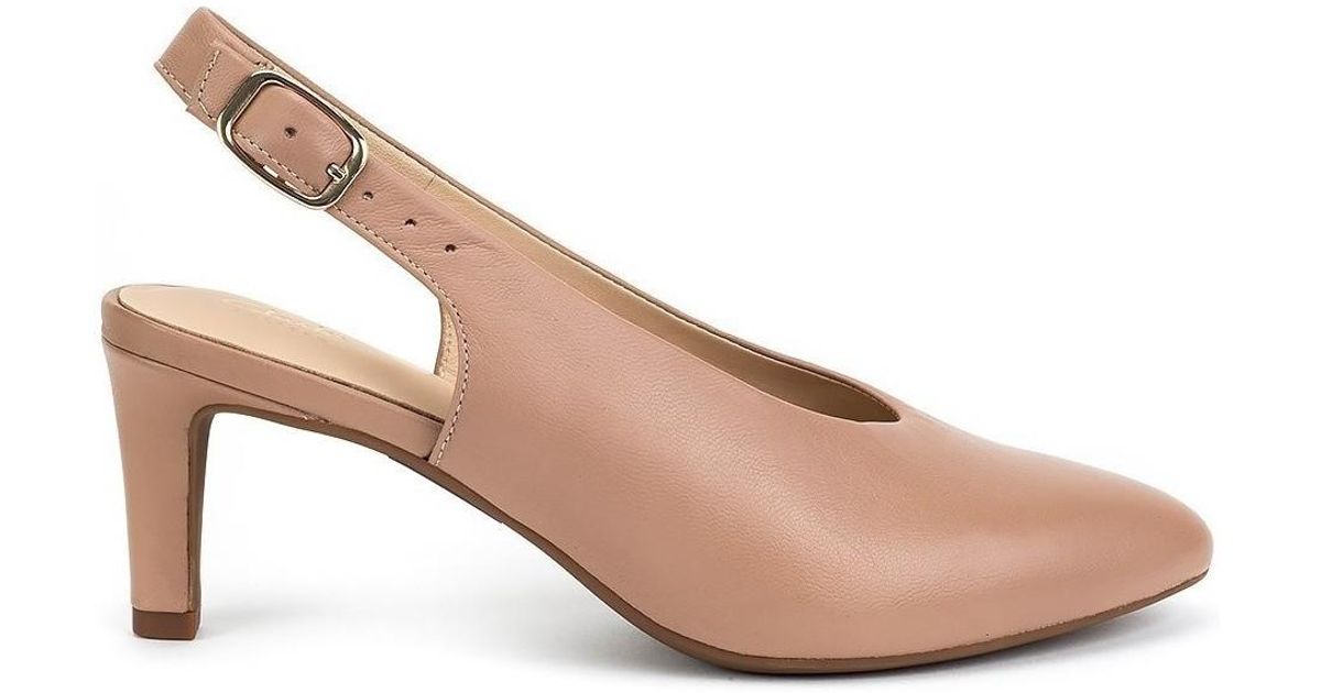 Clarks Calla Violet Women�s Court Shoes In Pink Lyst