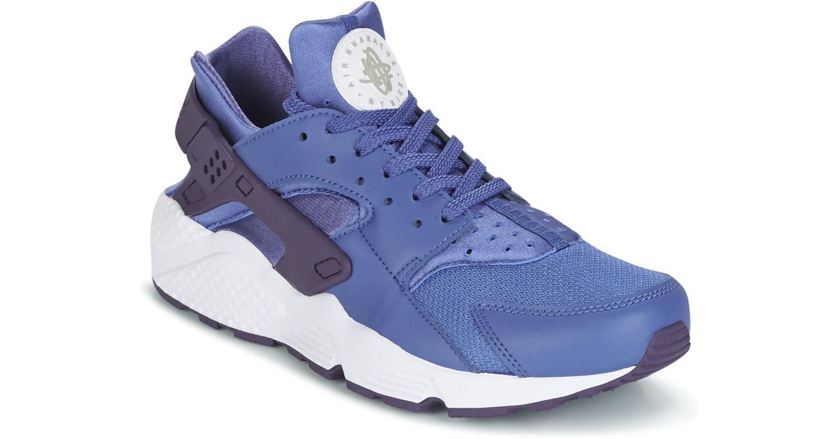 all blue huaraches mens