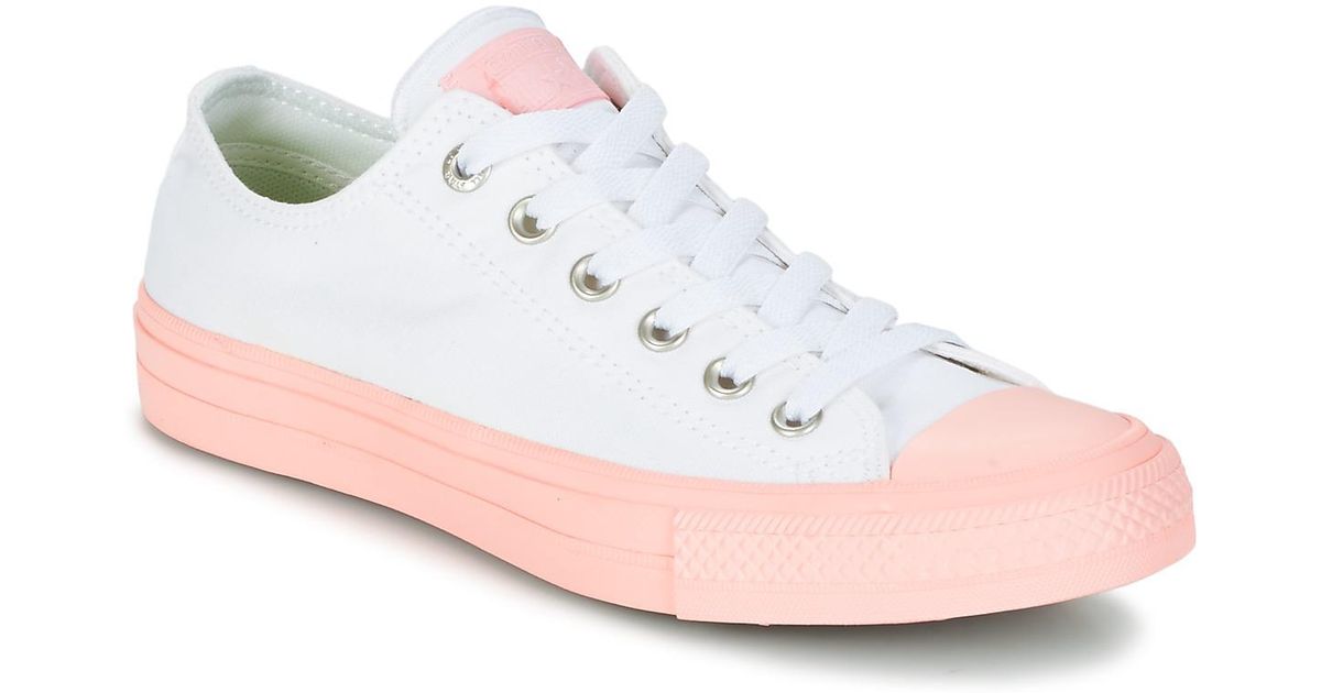 converse white chuck taylor all star ii ox trainers