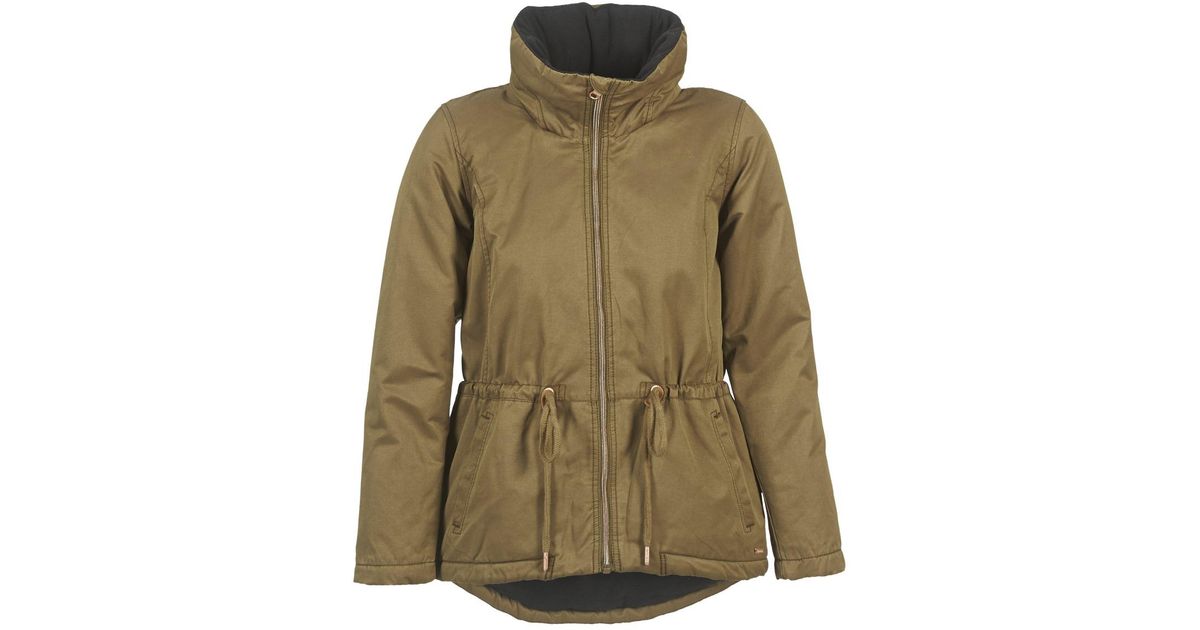 Bench Concise Women S Parka In Green Lyst