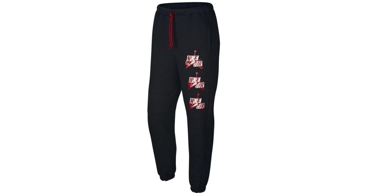 Jogging Pantalon De Survêtement Jordan Jumpman Classics Noir Nike pour  homme en coloris Noir - Lyst