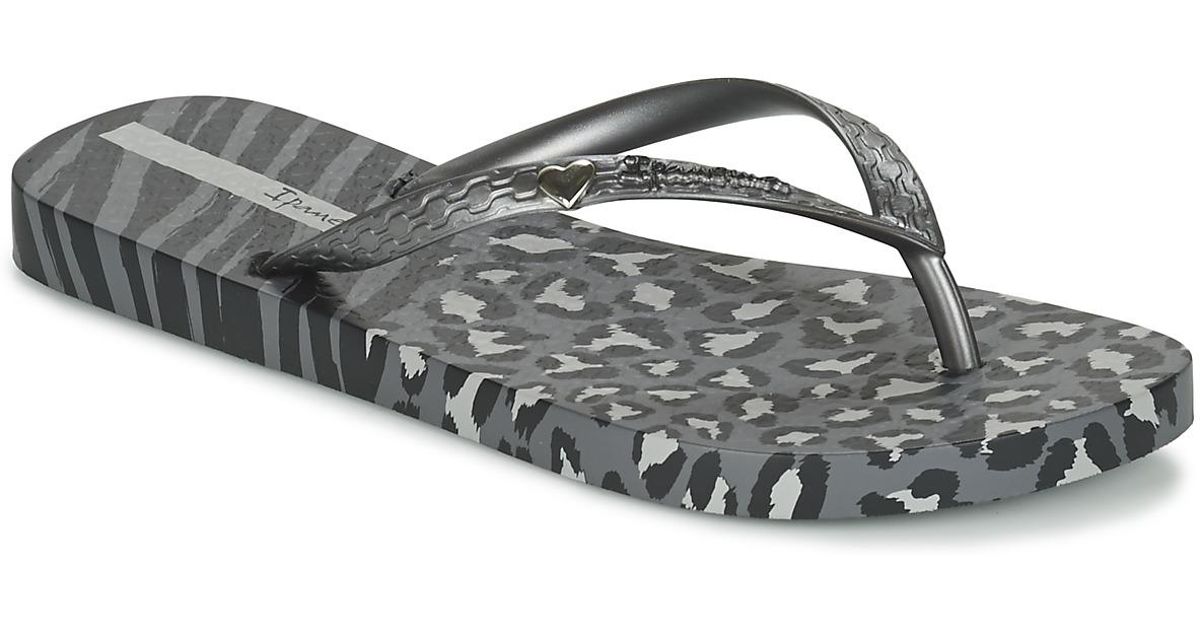 animal print flip flops womens