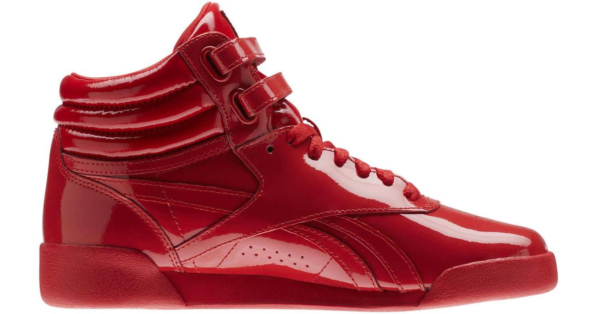 reebok freestyle hi patent