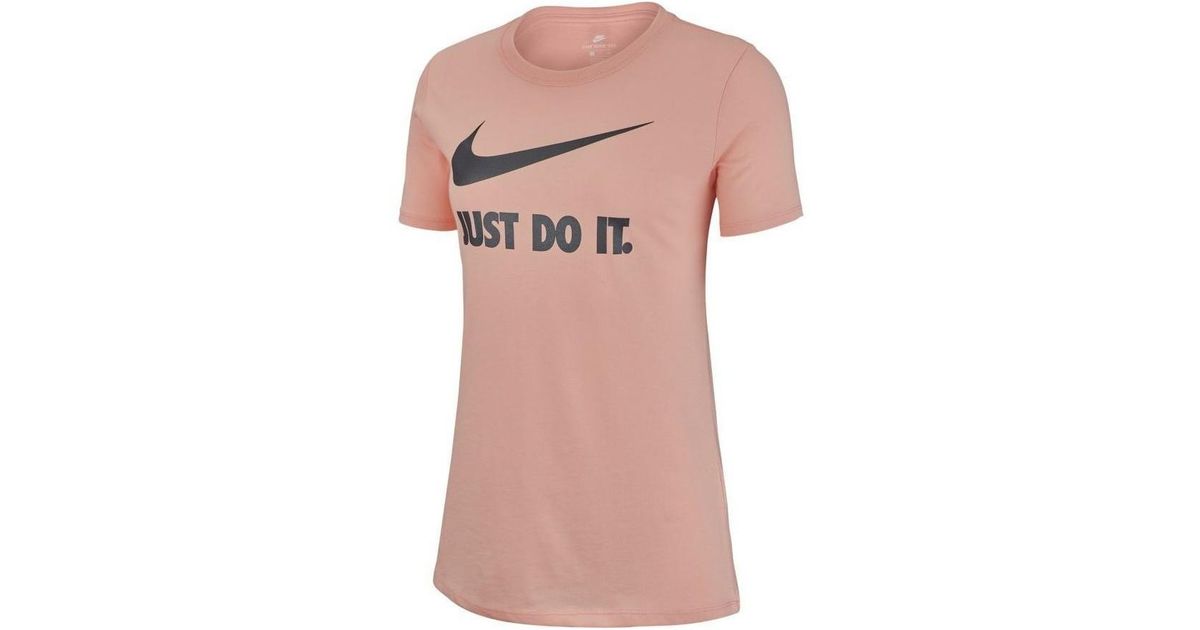 women's just do it nike shirt