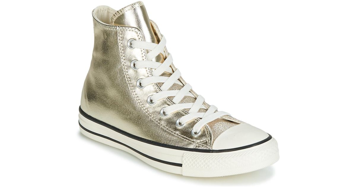 converse doré enfant