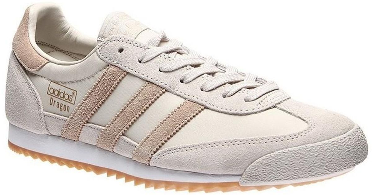 adidas dragon beige